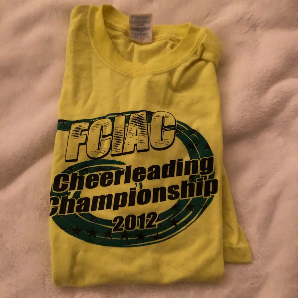 Neon Cheerleading Tshirt